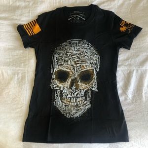 Black Skull Made of Guns